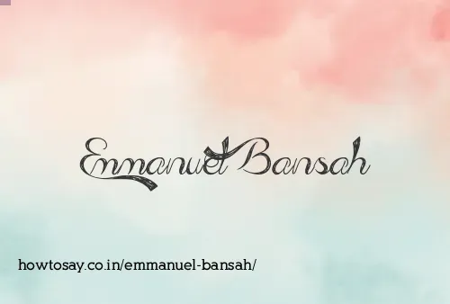 Emmanuel Bansah
