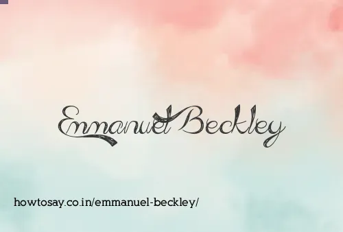 Emmanuel Beckley