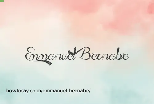 Emmanuel Bernabe