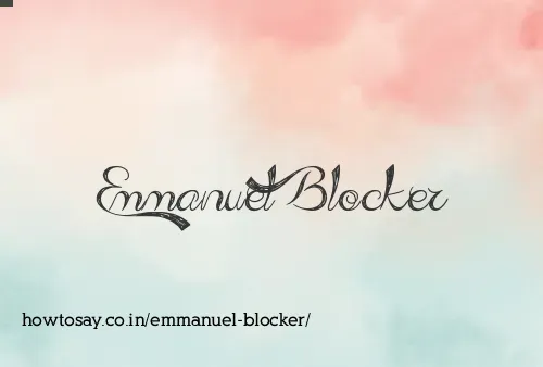 Emmanuel Blocker