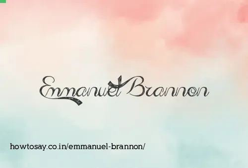 Emmanuel Brannon