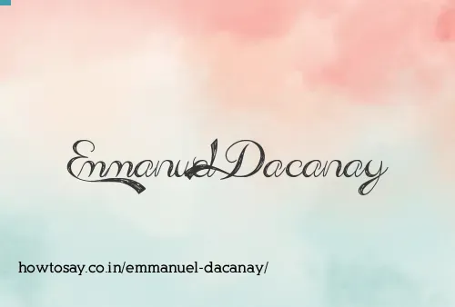 Emmanuel Dacanay