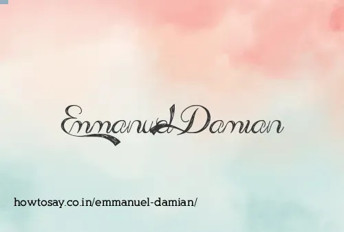 Emmanuel Damian