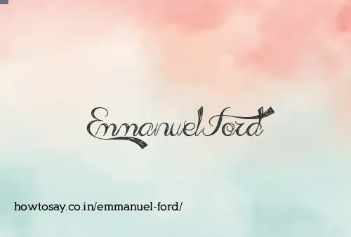 Emmanuel Ford