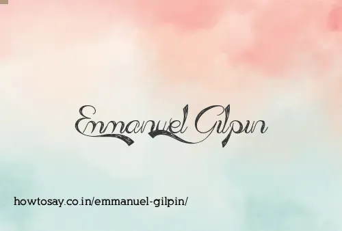 Emmanuel Gilpin