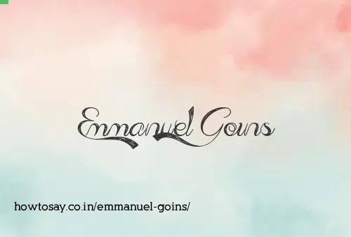 Emmanuel Goins