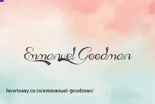 Emmanuel Goodman