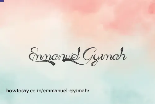 Emmanuel Gyimah