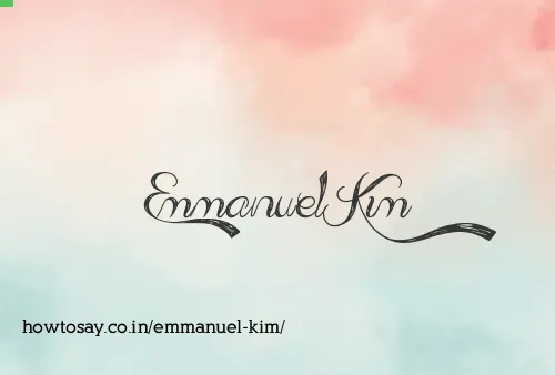Emmanuel Kim