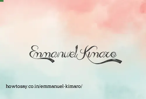 Emmanuel Kimaro