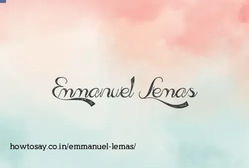 Emmanuel Lemas