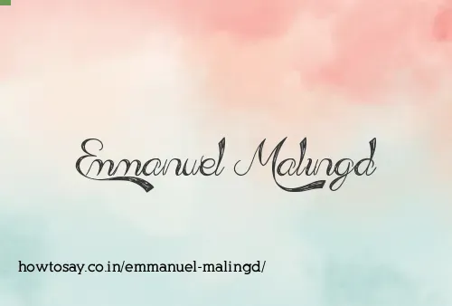 Emmanuel Malingd