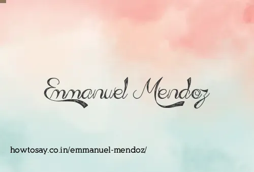 Emmanuel Mendoz