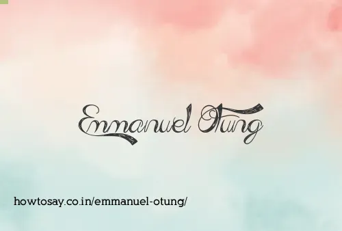 Emmanuel Otung