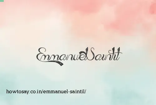 Emmanuel Saintil