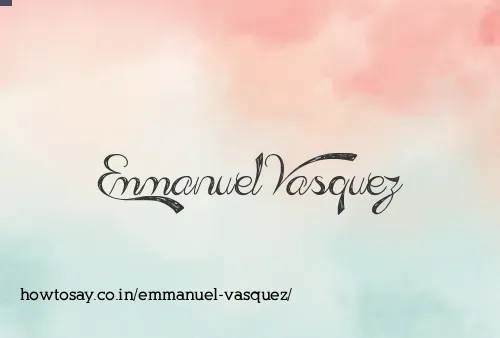 Emmanuel Vasquez