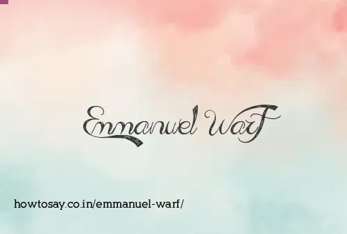 Emmanuel Warf