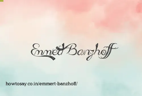 Emmert Banzhoff