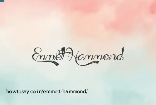 Emmett Hammond