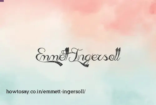 Emmett Ingersoll