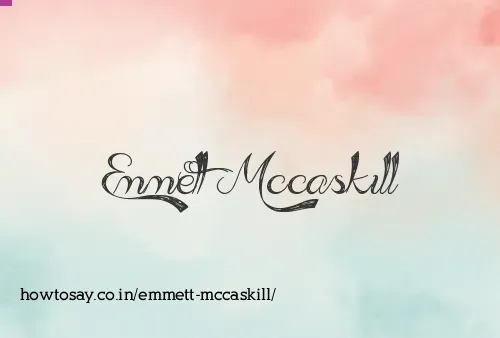 Emmett Mccaskill