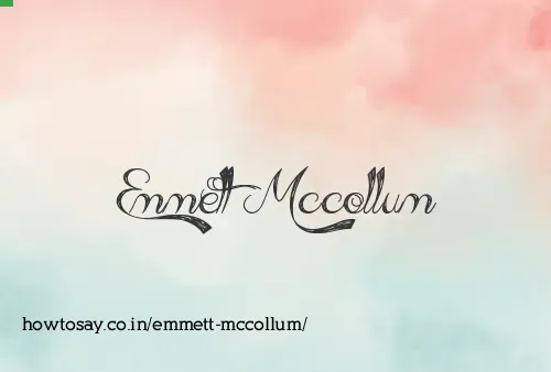 Emmett Mccollum