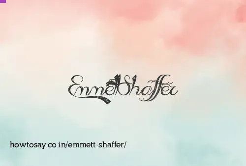 Emmett Shaffer