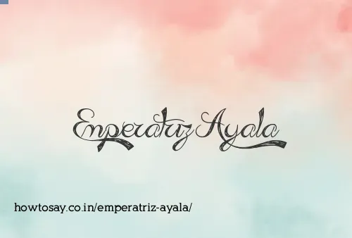 Emperatriz Ayala