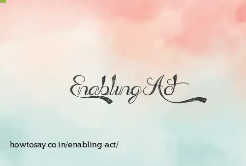 Enabling Act