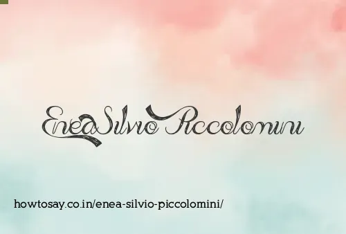 Enea Silvio Piccolomini