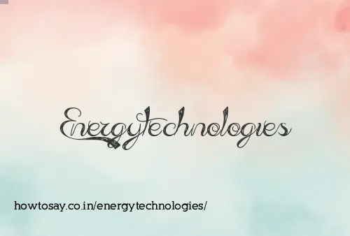 Energytechnologies