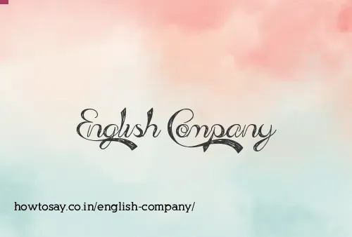 English Company