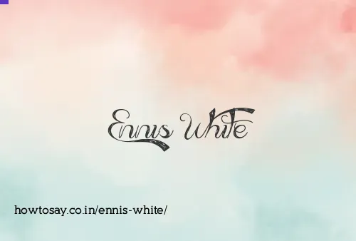Ennis White