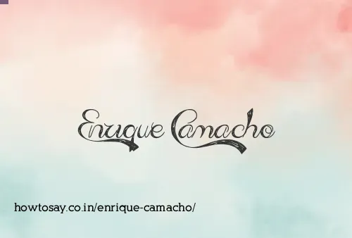 Enrique Camacho