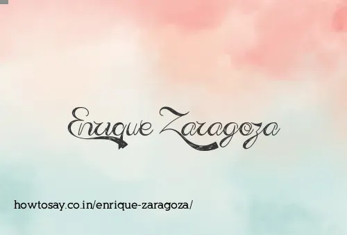 Enrique Zaragoza
