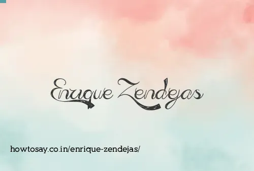 Enrique Zendejas