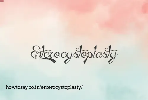 Enterocystoplasty