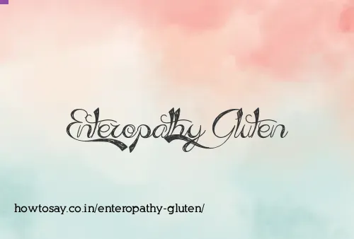 Enteropathy Gluten