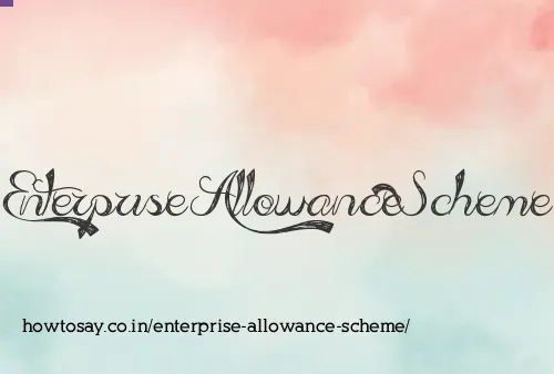 Enterprise Allowance Scheme