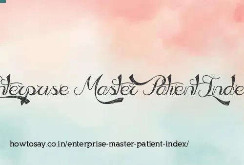 Enterprise Master Patient Index