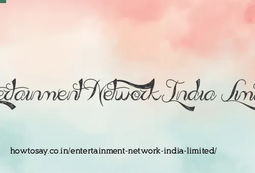 Entertainment Network India Limited