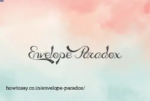 Envelope Paradox