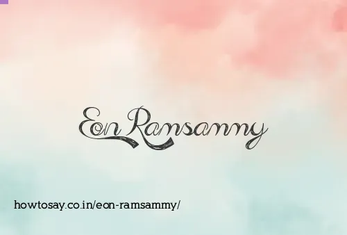 Eon Ramsammy
