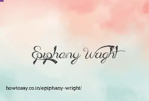 Epiphany Wright