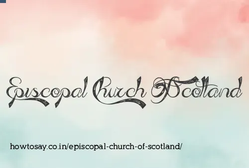 Episcopal Church Of Scotland
