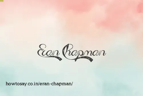 Eran Chapman
