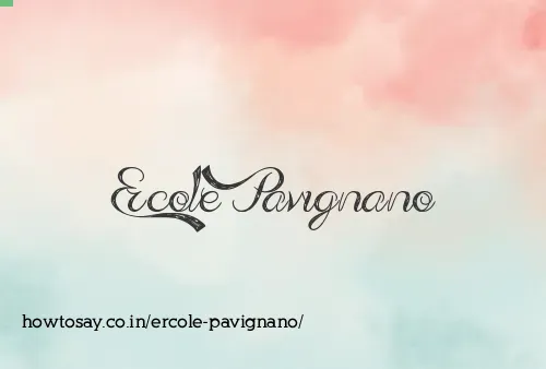 Ercole Pavignano