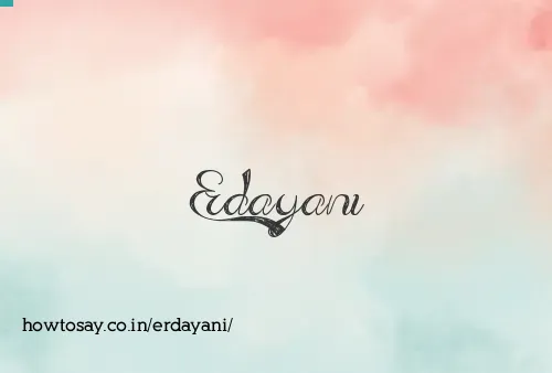 Erdayani