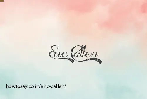 Eric Callen