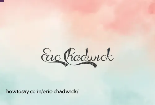 Eric Chadwick